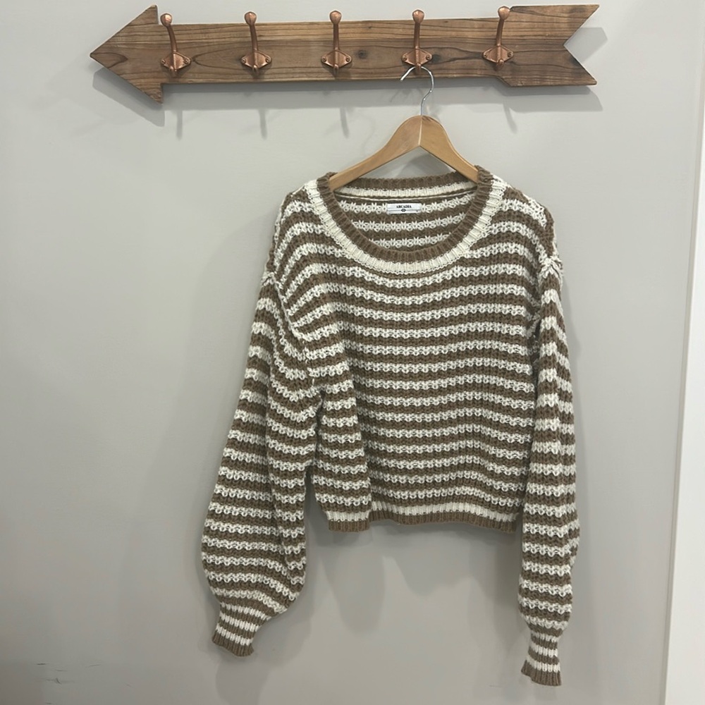 beautiful strip knit worn twice
